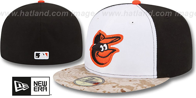 Orioles '2015 STARS N STRIPES' Fitted Hat by New Era