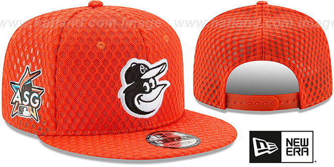 Orioles '2017 MLB HOME RUN DERBY SNAPBACK' Orange Hat by New Era