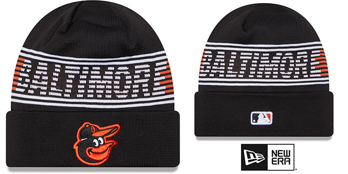 Orioles '24-25 SPORT-KNIT' Black Beanie Hat by New Era