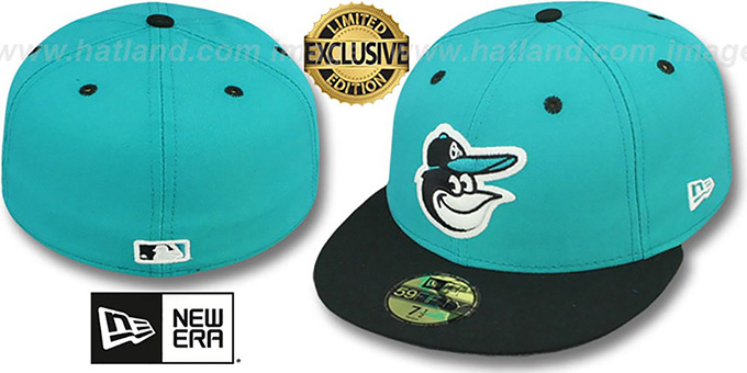 Orioles '2T-FASHION' Teal-Black Fitted Hat by New Era