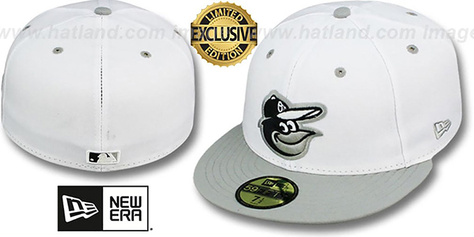 Orioles '2T-FASHION' White-Grey Fitted Hat by New Era