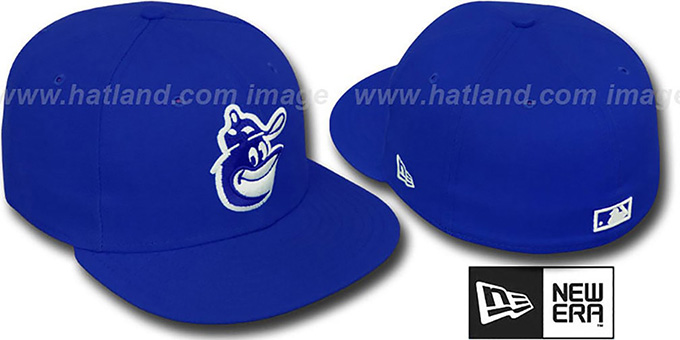 Orioles COOP 'SOLID FASHION' Royal-White Fitted Hat by New Era