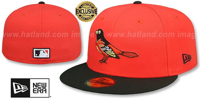 Orioles 'COOPERPACK' Orange-Black Fitted Hat by New Era