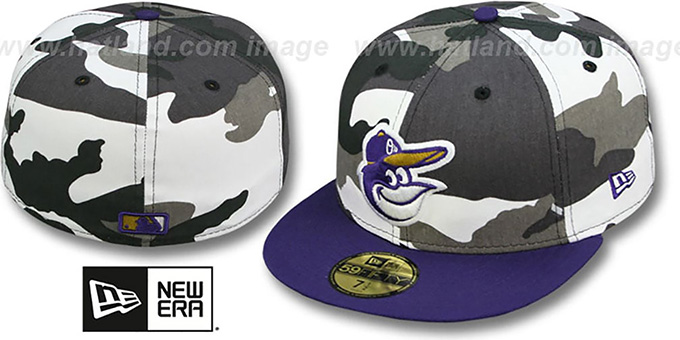 Orioles 'RAVENFLAGE' Urban-Purple Fitted Hat by New Era