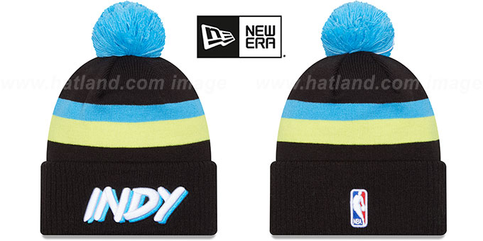 Pacers 23-24 'CITY-EDITION' Knit Beanie Hat by New Era