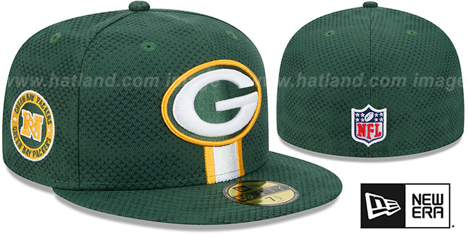 Packers '2024 NFL SIDELINE' Green Fitted Hat by New Era