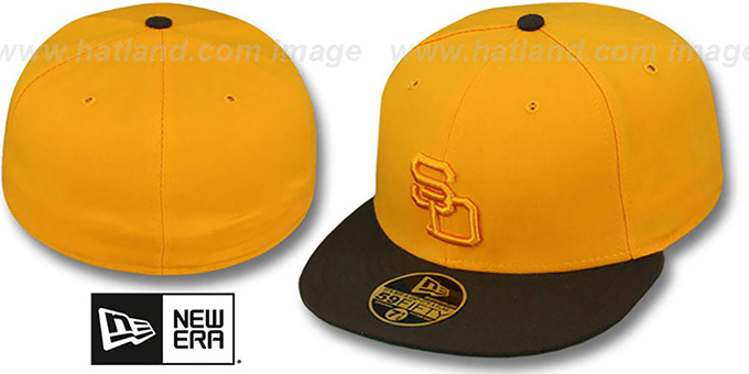 Padres '1972 ROAD FASHION' Gold-Brown Hat by New Era