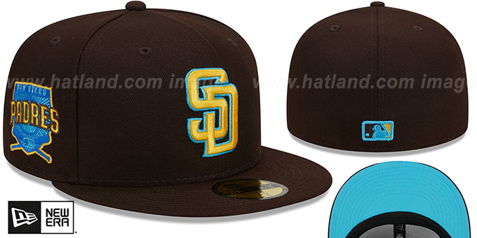 Padres 2023 'FATHERS DAY' Fitted Hat by New Era