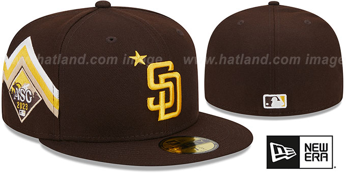 Padres 2023 'MLB ALL-STAR GAME WORKOUT' Fitted Hat by New Era