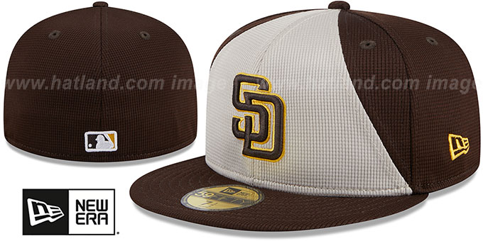 Padres 2024 'BATTING PRACTICE' Fitted Hat by New Era