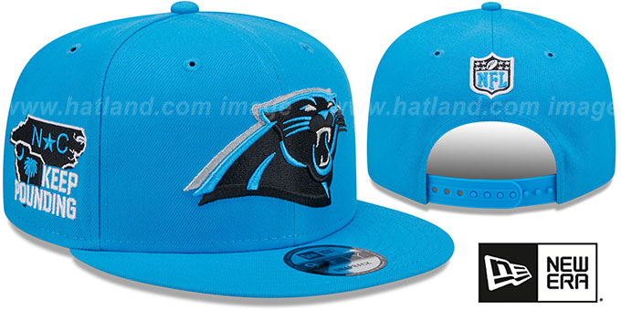 Panthers 2024 'NFL DRAFT SNAPBACK' Blue Hat by New Era