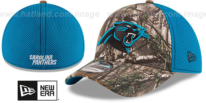 Panthers 'REALTREE NEO MESH-BACK' Flex Hat by New Era