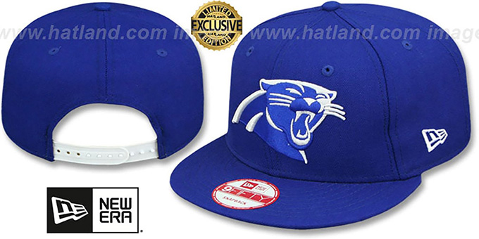 Panthers 'TEAM-BASIC SNAPBACK' Royal-White Hat by New Era