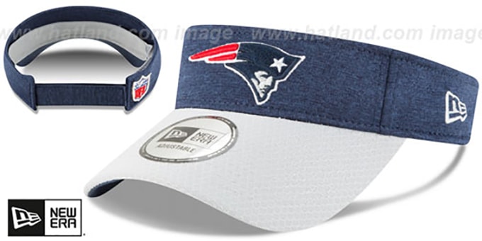 Patriots '18 NFL STADIUM' Navy-Grey Visor by New Era