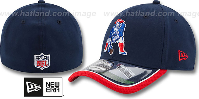 Patriots 2014 NFL STADIUM THROWBACK FLEX Navy Hat by New Era at h