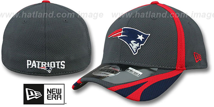 Patriots '2014 NFL TRAINING FLEX' Graphite Hat by New Era