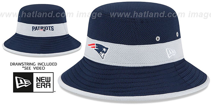 Patriots '2015 NFL TRAINING BUCKET' Navy Hat by New Era