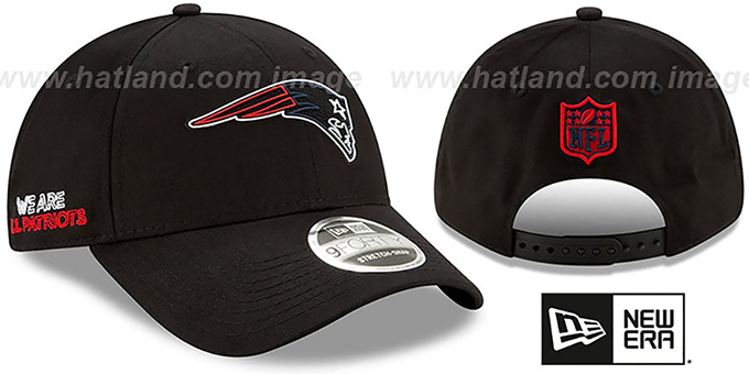 Patriots '2020 NFL VIRTUAL DRAFT STRETCH-SNAP' Black Hat by New Era