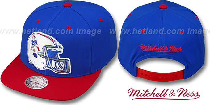 patriots mitchell and ness snapback