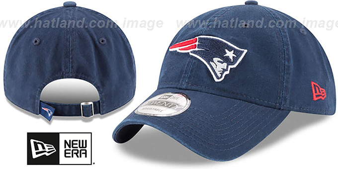 Patriots 'CORE-CLASSIC STRAPBACK' Navy Hat by New Era