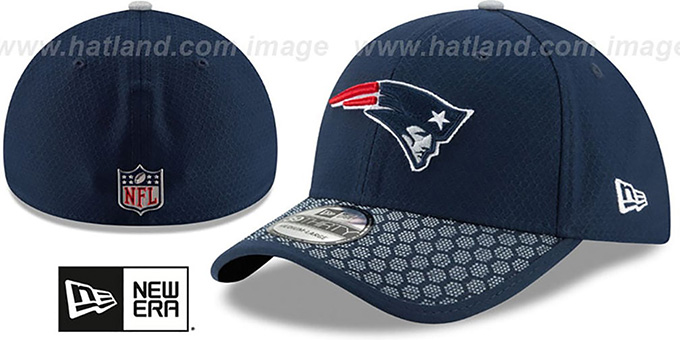 Patriots 'HONEYCOMB STADIUM FLEX' Navy Hat by New Era