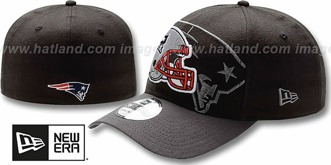 Patriots 'NFL BLACK-CLASSIC FLEX' Hat by New Era