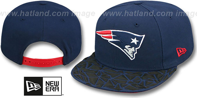 Patriots 'RUBBER MATTE SNAPBACK' Navy Hat by New Era