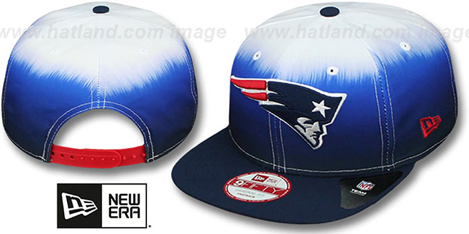 Patriots 'SUBLENDER SNAPBACK' Navy-White Hat by New Era