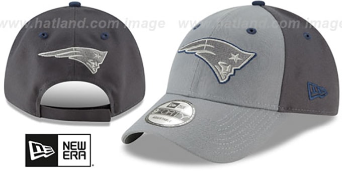 Patriots 'THE-LEAGUE GREY-POP STRAPBACK' Hat by New Era