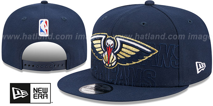 Pelicans 2023 'NBA DRAFT SNAPBACK' Navy Hat by New Era