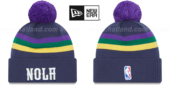 Pelicans '22-23 CITY-EDITION' Knit Beanie Hat by New Era