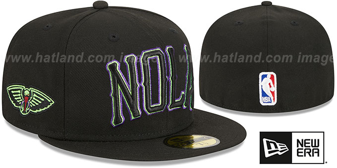 Pelicans 23-24 'CITY-EDITION' Fitted Hat by New Era