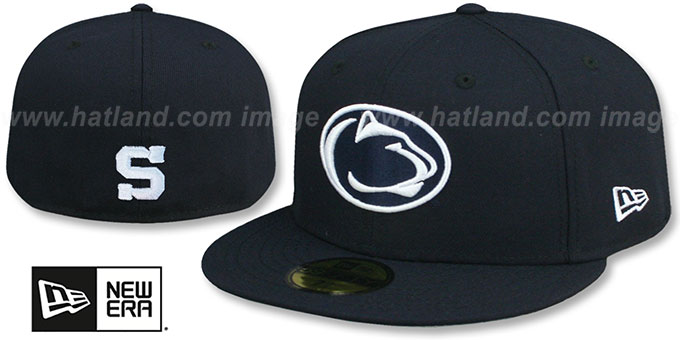 Penn State 'NCAA TEAM-BASIC - 2' Navy Fitted Hat by New Era