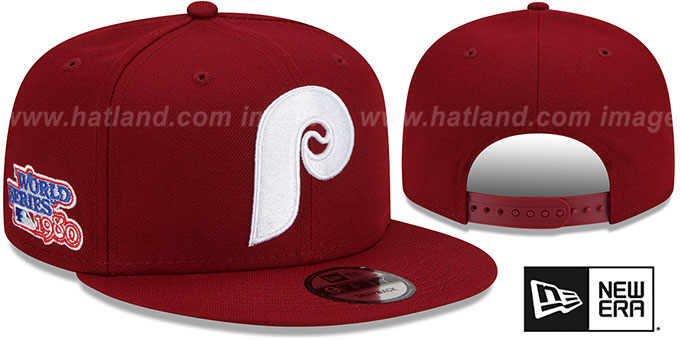 Phillies 1980 'WS SIDE-PATCH SNAPBACK' Hat by New Era