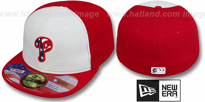 Phillies '2011 STARS N STRIPES' White-Red Hat by New Era