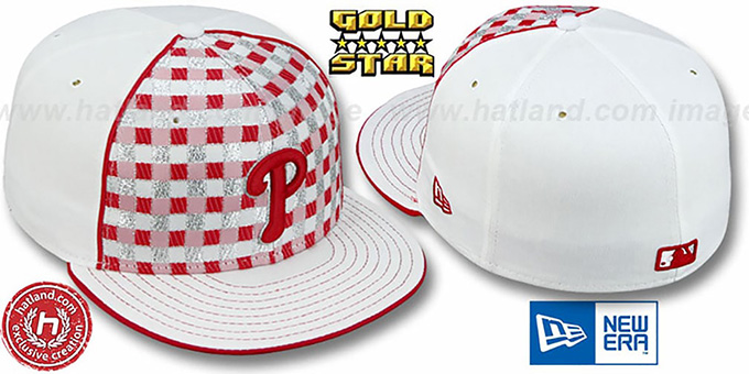 Phillies 'CANDY CANE' Fitted Hat by New Era