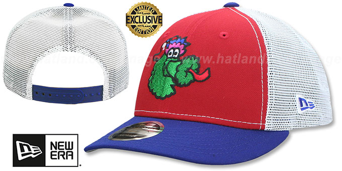 Phillies 'LP PHILLIE PHANATIC TRUCKER SNAPBACK' Red-White-Royal Hat by New Era