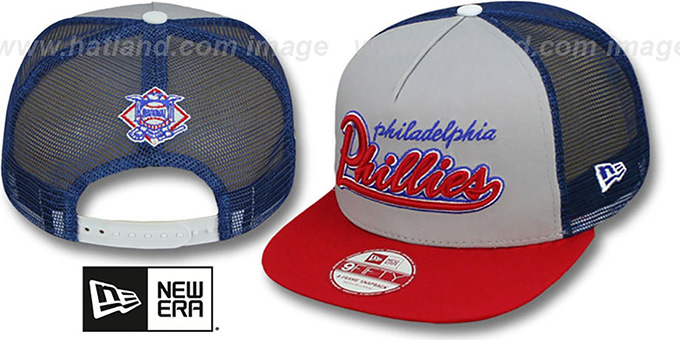 Phillies 'MARK-MESH A-FRAME SNAPBACK' Hat by New Era