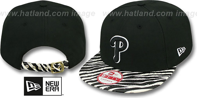 Phillies 'OSTRICH-ZEBRA STRAPBACK' Hat by New Era