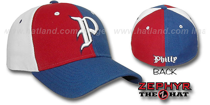 PHILLY 'PINWHEEL' Fitted Hat by Zephyr