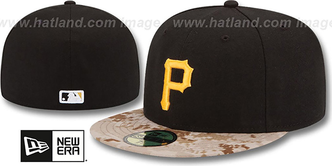 Pirates '2015 STARS N STRIPES' Fitted Hat by New Era