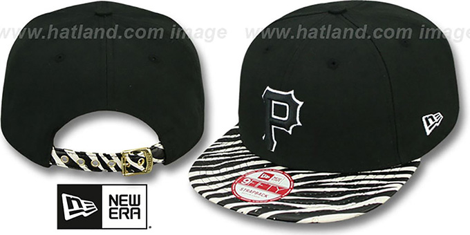 Pirates 'OSTRICH-ZEBRA STRAPBACK' Hat by New Era