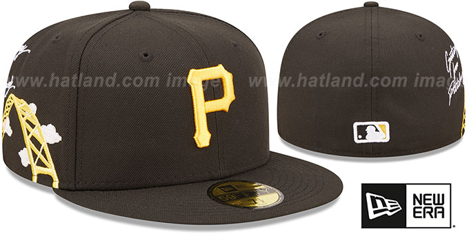 Pirates 'SIDE-CITY ICON' Black Hat by New Era