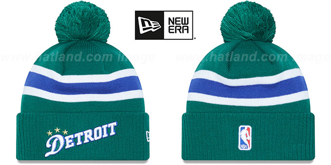 Pistons '22-23 CITY-EDITION' Knit Beanie Hat by New Era