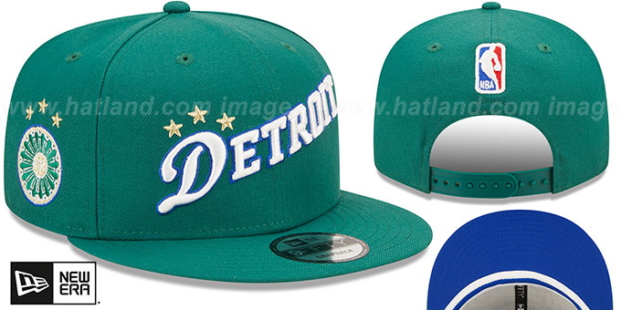 Pistons '22-23 CITY-EDITION SNAPBACK' Hat by New Era