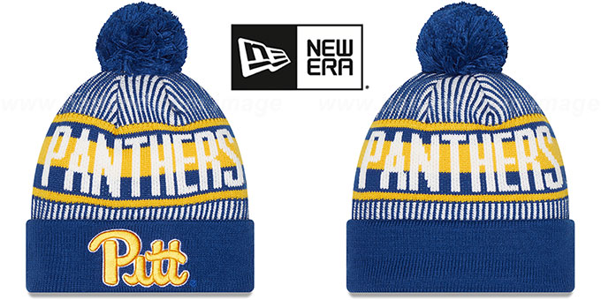 Pittsburgh 'STRIPED' Knit Beanie Hat by New Era