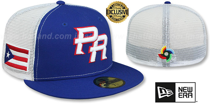 Puerto Rico '2023 WBC GAME MESH-BACK' Hat by New Era