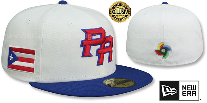 Puerto Rico '2023 WBC GAME' White-Royal Hat by New Era