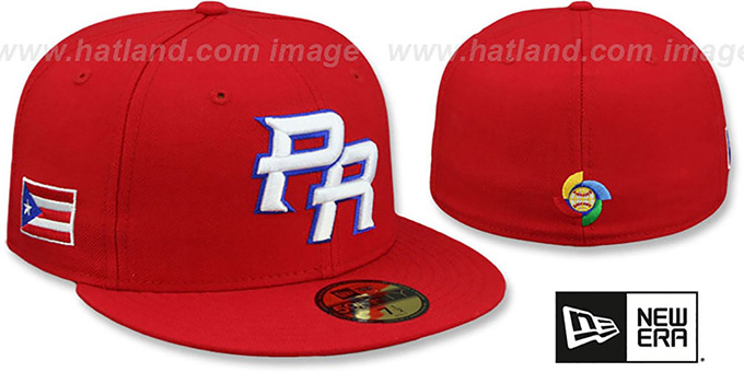 Puerto Rico 'PERFORMANCE WBC-2' Red Hat by New Era