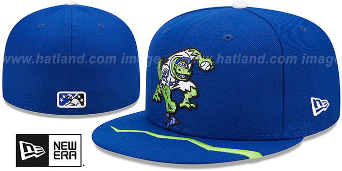 Quakes 'MILB MARVEL DEFENDERS' Royal Fitted Hat by New Era